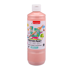 Plakkaatverf Bruynzeel fles à 500ml beige roze