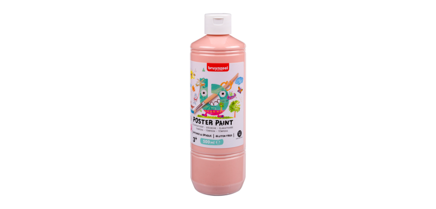 Bruynzeel gouache bottle 500ml rose beige