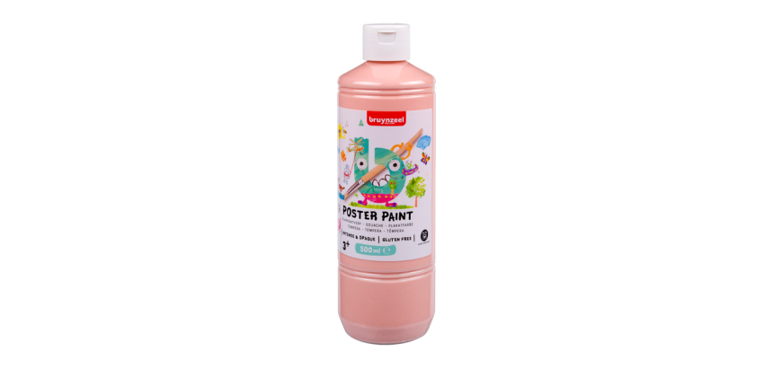 Gouache Bruynzeel flacon 500ml beige rosé