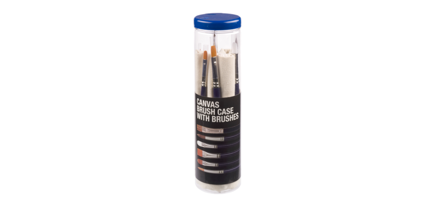 Pinceaux Aquarelle Talens Van Gogh tube de 6 pinceaux blanc