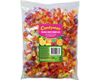 Zuurtjes Candyman frisse fruit zak 1 kilogram