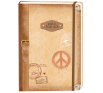 Carnet de notes Travel A5 ligné 92 pages couverture souple