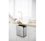 Poubelle EKO Puro petit modèle 7L argent