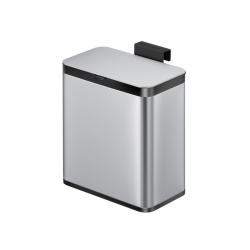 Afvalbak EKO Puro klein 7 liter zilver