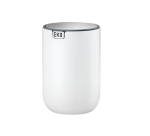 Afvalbak EKO Fandy 2 tafelmodel met swingdeksel 2,2 liter wit