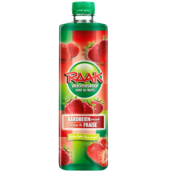 Siroop RAAK aardbei 750ml