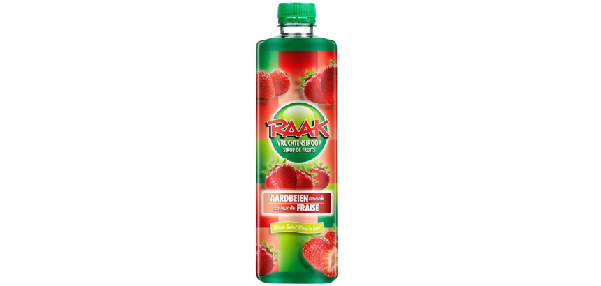 Sirop RAAK fraise 750ml