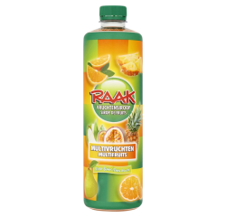 Siroop RAAK multivruchten 750ml
