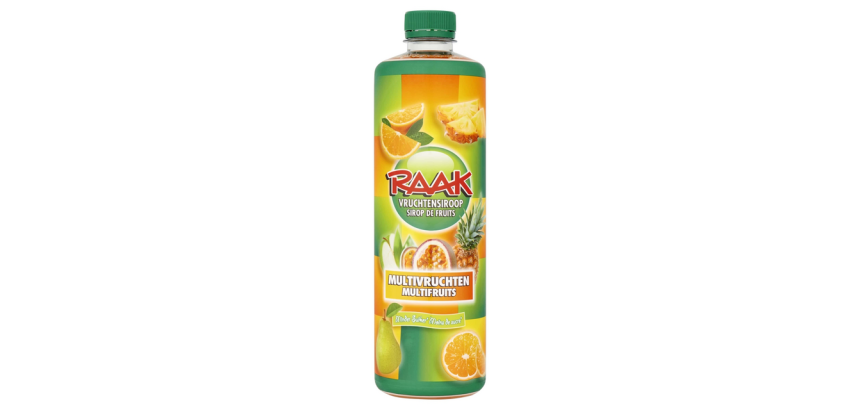 Siroop RAAK multivruchten 750ml