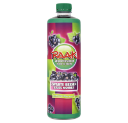 Siroop RAAK zwarte bessen 750ml