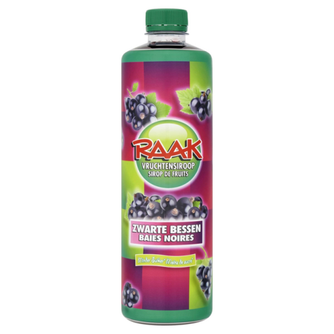 Sirop RAAK baies noires 750ml