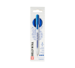 Stylo gel Sakura Gelly Toll Classic 08 rétractable set 3 pièces bleu