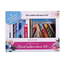 Set peinture aquarelle Talens Art Creation Floral Watercolour Art assorti
