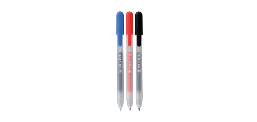Sakura Gelly Roll Classic 08 retractable gel pen set 3 colors