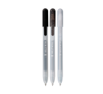 Sakura Gelly Roll Special 08 retractable gel pen set 3 colors silver