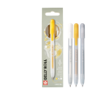 Gelschrijver Sakura Gelly Roll Special 08 klikfunctie set à 3 goud