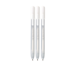 Sakura Gelly Roll Classic 08 Retractable Gel Pen Set 3 Colors White
