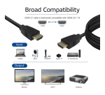 Câble CT HDMI 8K UHS v2.1 HDMI-A mâle HDMI-A 3m