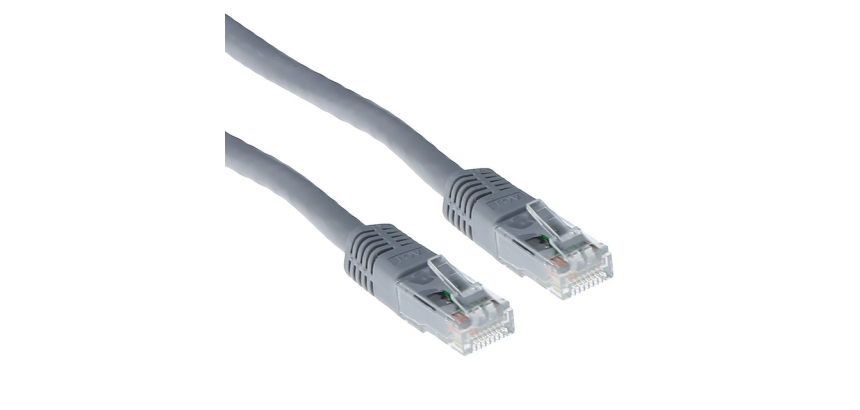 Kabel ACT U/UTP CAT6 patchkabel RJ45 Grijs 20 meter