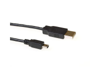 ACT USB 2.0 A male - USB mini B5 male 1,80 m