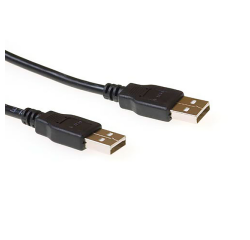 Câble ACT USB 2.0 A mâle - USB A mâle noir 3m