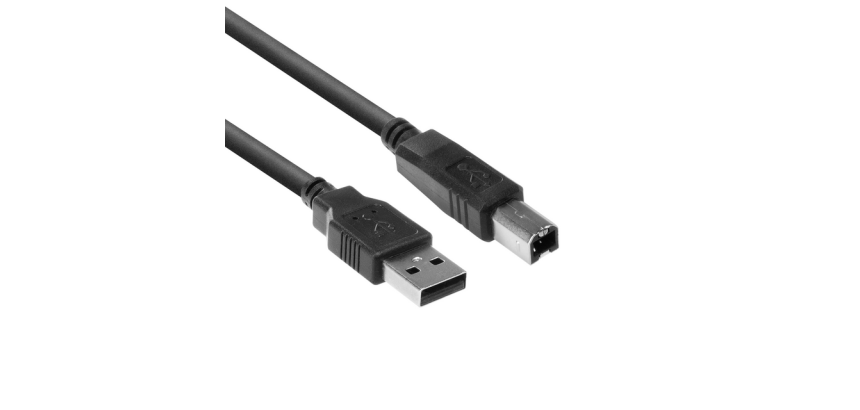 Kabel ACT USB 2.0 A male - USB B male 1 meter