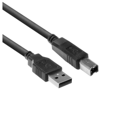 Câble ACT USB 2.0 A mâle - USB B mâle noir 5m