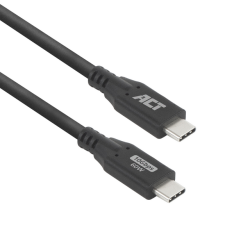 Câble ACT USB-C 3.2 GEN.2 M/M noir 2m