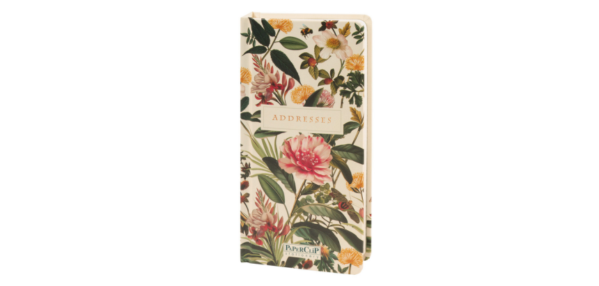 Carnet d'adresses Papercli[ Colibri 18x9cm 96 feuilles 100g