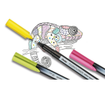 Fineliner Pentel Pointliner S40-C fijn blauw
