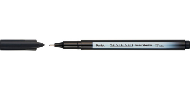 Fineliner Pentel Pointliner S40-A Black Fine