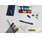 Fineliner Pentel Pointliner S40-A Black Fine