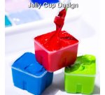 Gouache HIMI 56 couleurs 30g inclus néon et métallisé boîte de rangement blanche