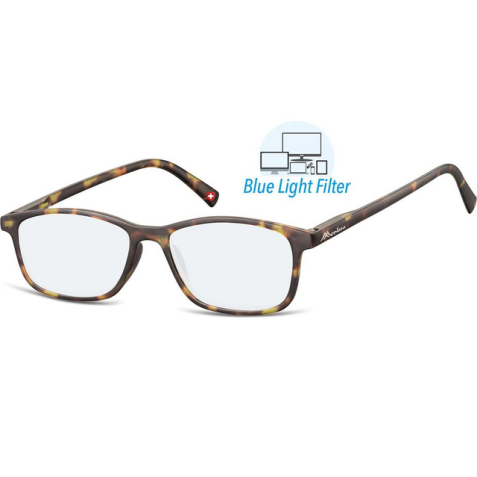 Lunettes de lecture Montana filtre lumière bleue +2.50 dpt tortue