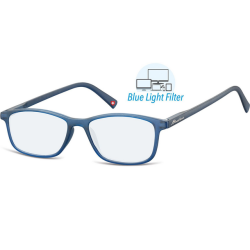 Lunettes de lecture Montana filtre lumière bleue +3.00 dpt bleu