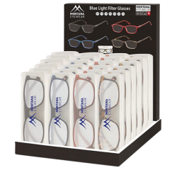 Lunettes de lecture Montana filtre lumière bleue assorti