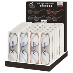 Lunettes de lecture Montana filtre lumière bleue assorti