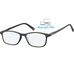 Lunettes Montana filtre lumière bleue +0.00 dpt noir