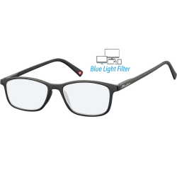 Lunettes Montana filtre lumière bleue +0.00 dpt noir