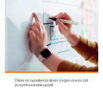 Marqueur tableau blanc Nobo pointe ogive 3mm noir