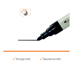 Marqueur tableau blanc Nobo pointe ogive 3mm noir