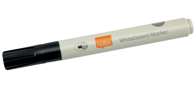 Nobo Whiteboard-Marker Rundspitze 3mm schwarz