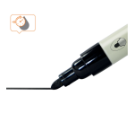 Marqueur tableau blanc Nobo pointe ogive 3mm noir