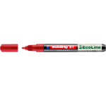 Paintmarker edding 51 EcoLine op waterbasis 1-2mm rood