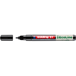 Marqueur peinture edding 51 EcoLine à base d'eau 1-2mm noir