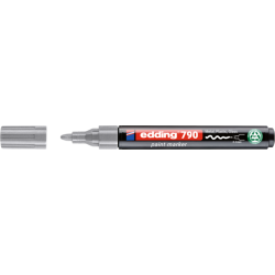 Marqueur peinture edding 790 à base d'alcool 2-3mm argent
