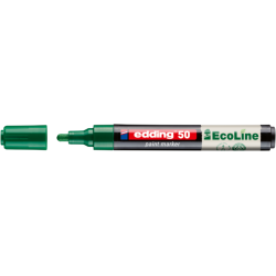 Marqueur peinture edding 50 EcoLine à base d'eau 2-3mm vert