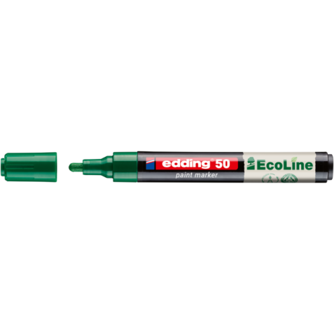 Marqueur peinture edding 50 EcoLine à base d'eau 2-3mm vert