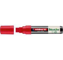 Marqueur peinture edding 52 EcoLine à base d'eau 4-15mm rouge