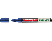 Marqueur peinture edding 51 EcoLine à base d'eau 1-2mm bleu